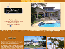 Tablet Screenshot of injabuloguesthouse.co.za